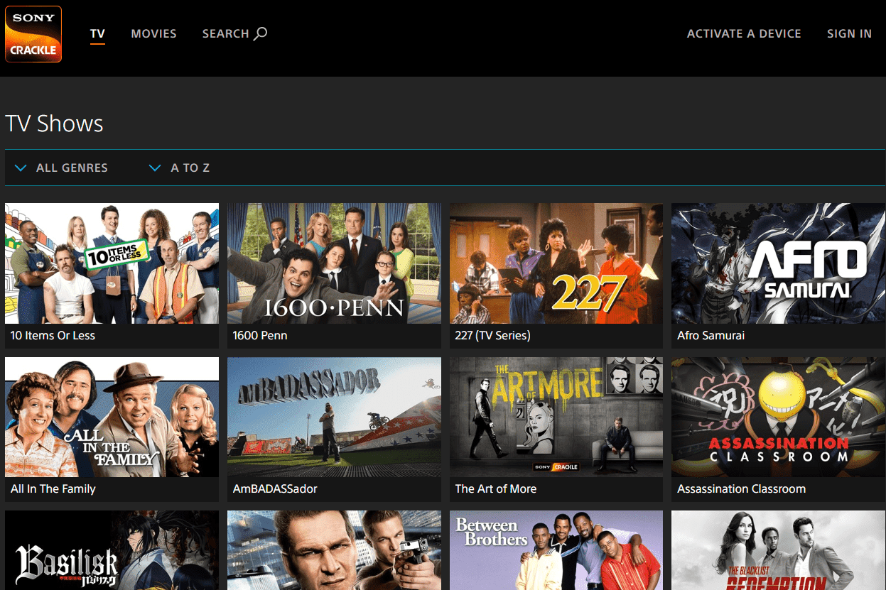 free movie streaming without downloads or registration
