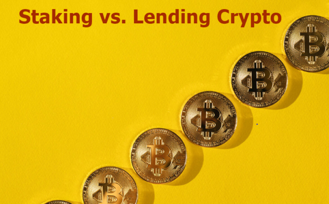 crypto lending vs staking